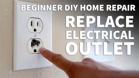 how do you change out an electrical outlet box|replacing a wall outlet.